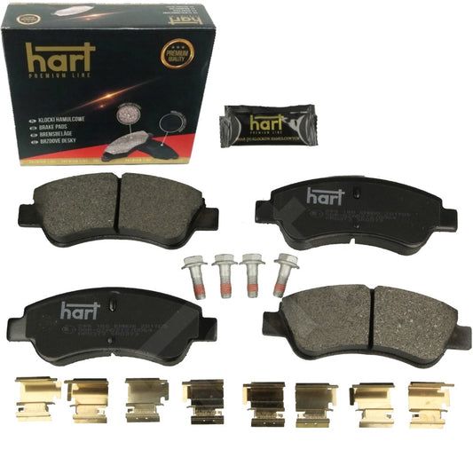Kit 4 Pastiglie Freno Anteriori HART Premium per CITROËN AMI (9A_) Elettrico (9AZ2CA)