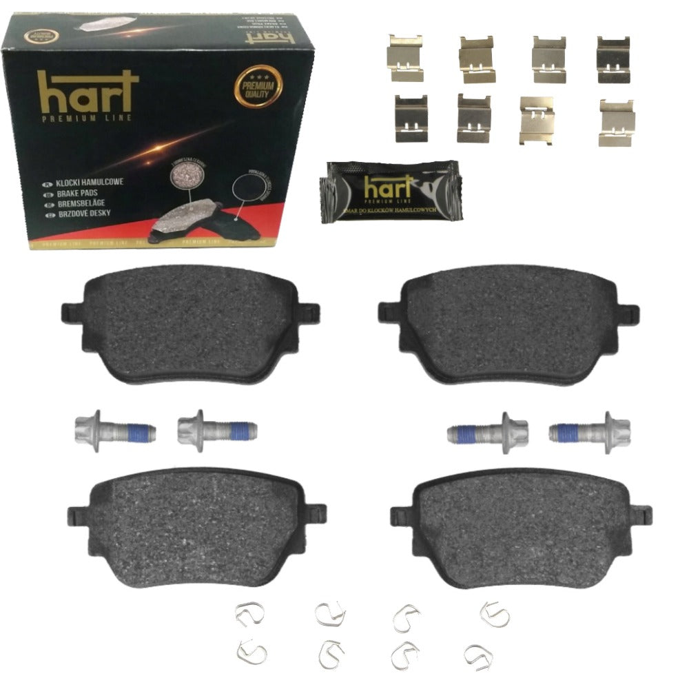 Kit 4 Pastiglie Freno Posteriori HART per MERCEDES-BENZ (W177) CLASSE A 160/180/200/220/250/A35/A45