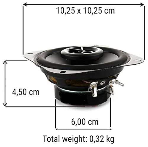 HARMAN JBL STAGE2424 Coppia Altoparlanti per Auto 10cm 2Vie