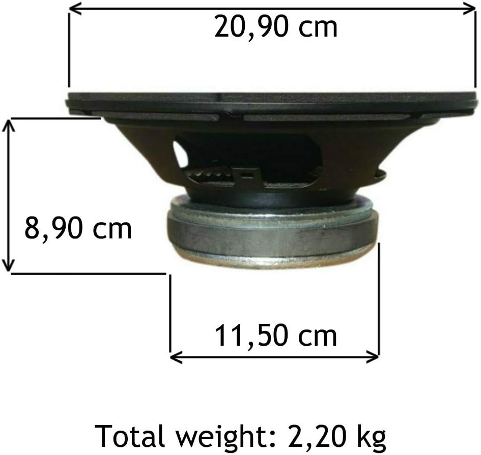 FAITAL 8FE200 Mid-Woofer 8'' 20cm 4Ohm 260WMax 95db