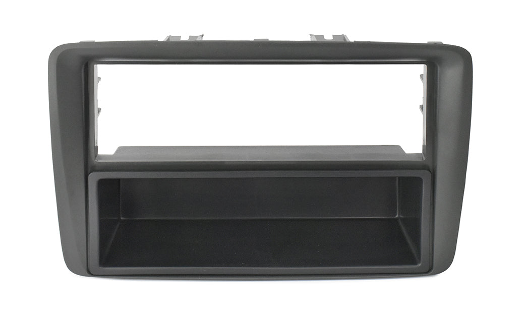 Mascherina Adattatore Autoradio 1 DIN per Fiat Panda(169) 2003> Colore Nero
