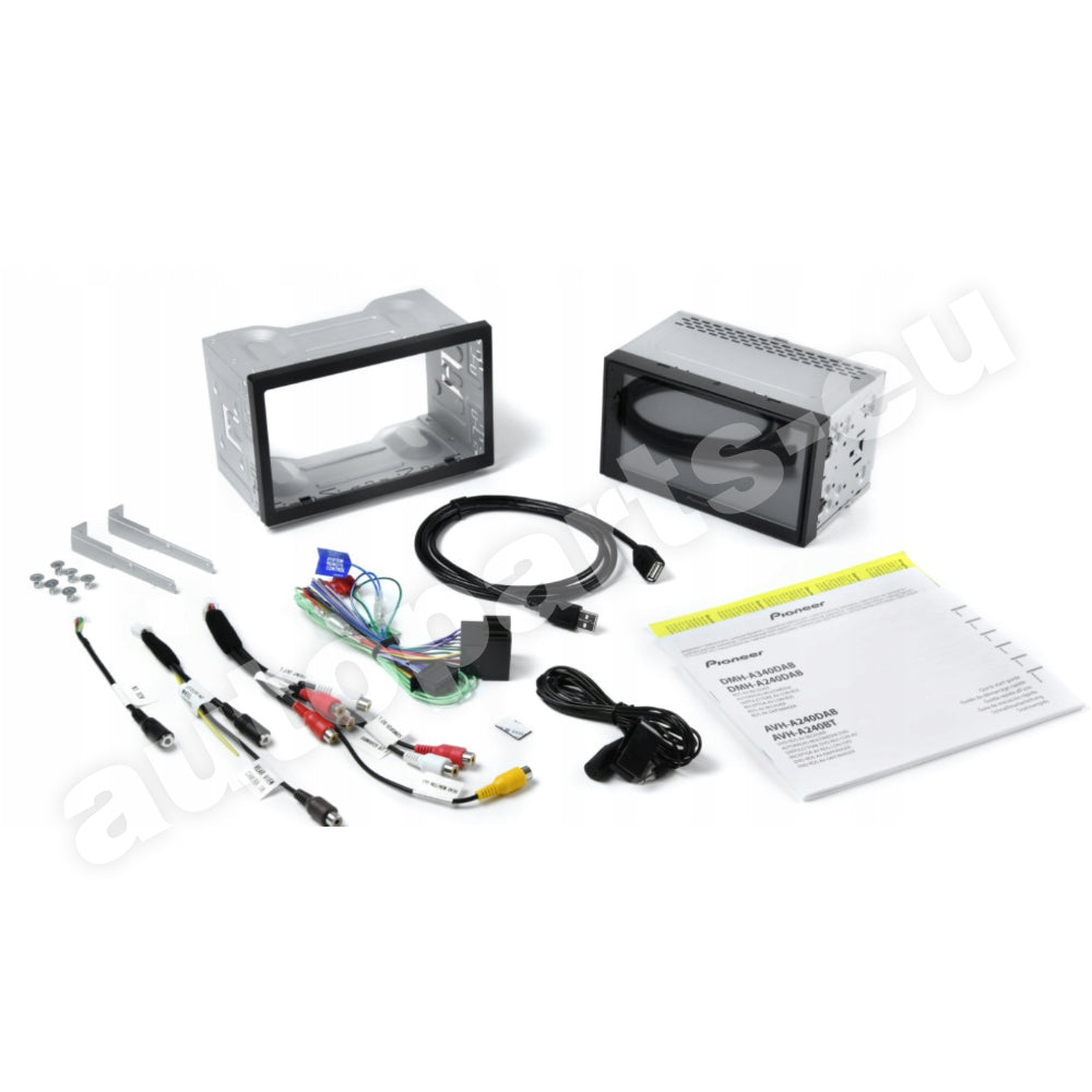 Autoradio Pioneer DMH-A340DAB 2 DIN Bluetooth MP3 USB 6,8" Compatibile con Android ed Apple