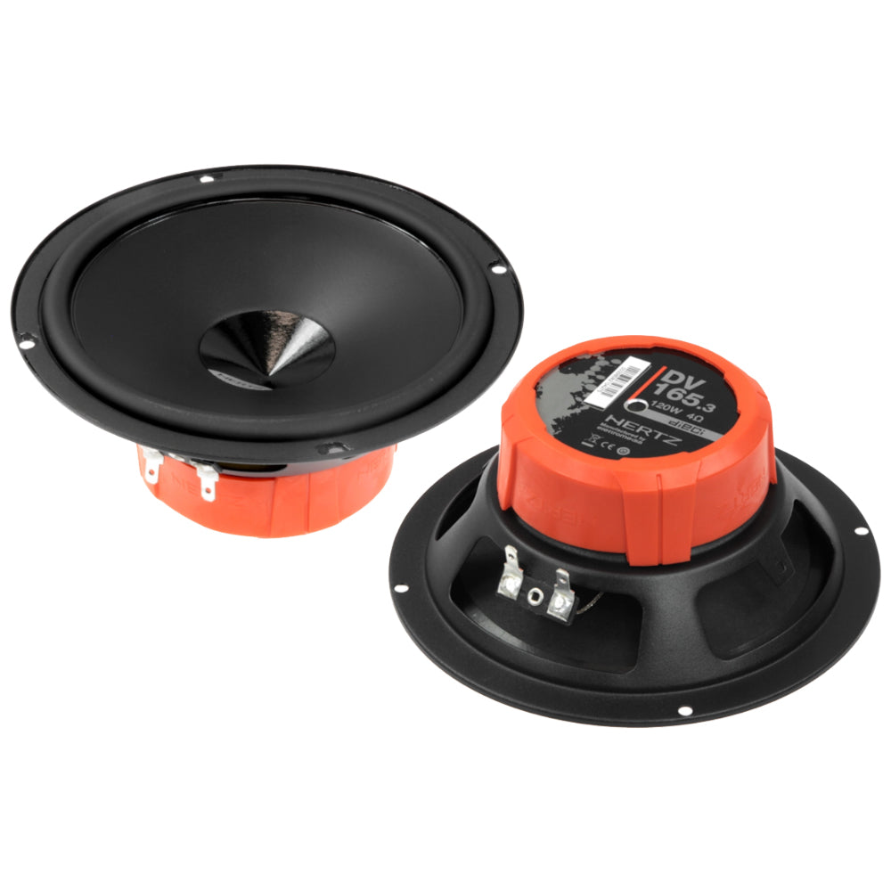 Kit 6 Casse Altoparlanti Hertz DSK165 DCX165.3 Anteriori e Posteriori per Alfa Romeo Stelvio