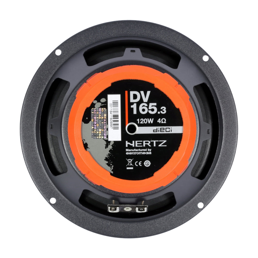 Kit 6 Casse Altoparlanti Hertz DSK165 DCX165.3 Anteriori e Posteriori per Alfa Romeo Stelvio