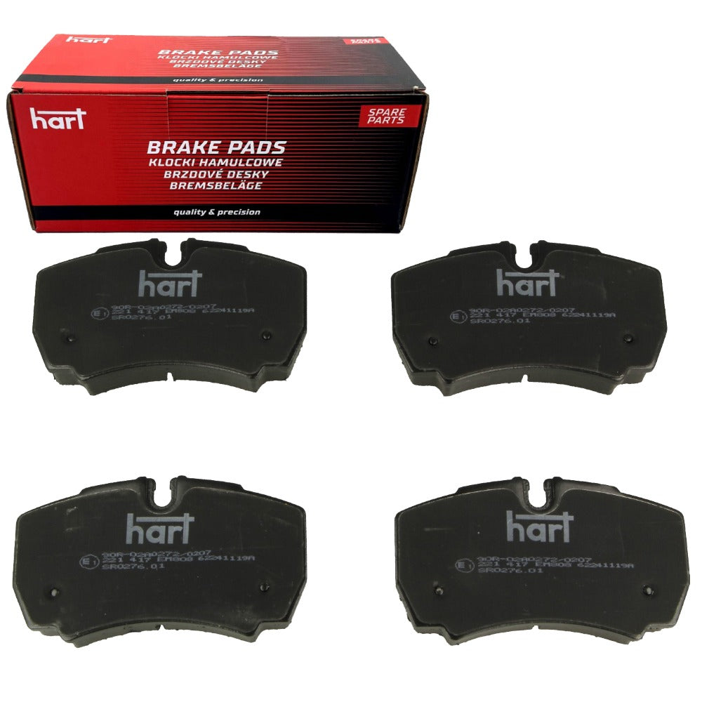 Kit 4 Pastiglie Freno Posteriori HART per IVECO DAILY III Van 2.3/2.8/3.0