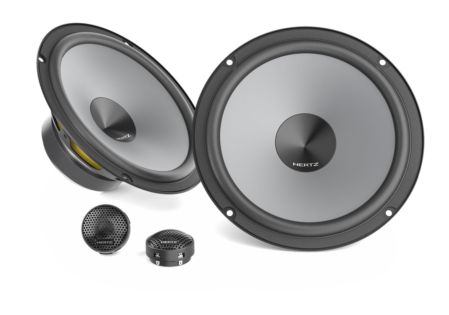 Kit 6 Casse Altoparlanti Hertz K165 - X165 Anteriori e Posteriori per Nissan Qashqai II dal 2013