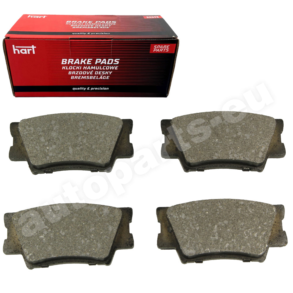Kit 4 Pastiglie Freno Posteriori HART per LEXUS ES (_V4_) 3.5 (GSV40_, GSV40) 204 KW