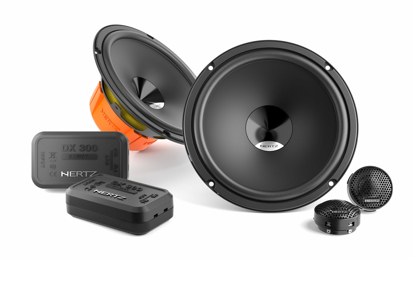 Kit 4 Casse Altoparlanti Hertz DSK 165.3 Anteriori per Opel Corsa D dal 2006
