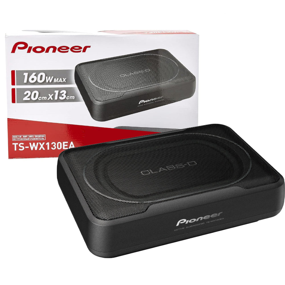 Subwoofer PIONEER TS-WX130EA per Auto Amplificato Sottosedile 160 Watt