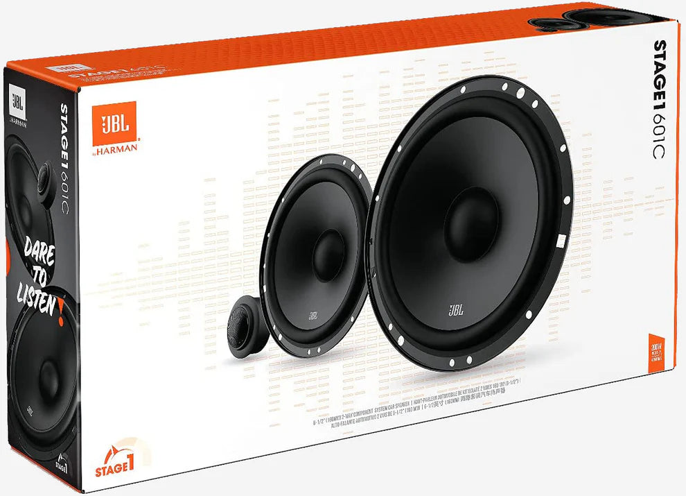 JBL STAGE 1601C Altoparlanti per Auto 2 Vie Separate 200W Max 16,5 cm 6,5''