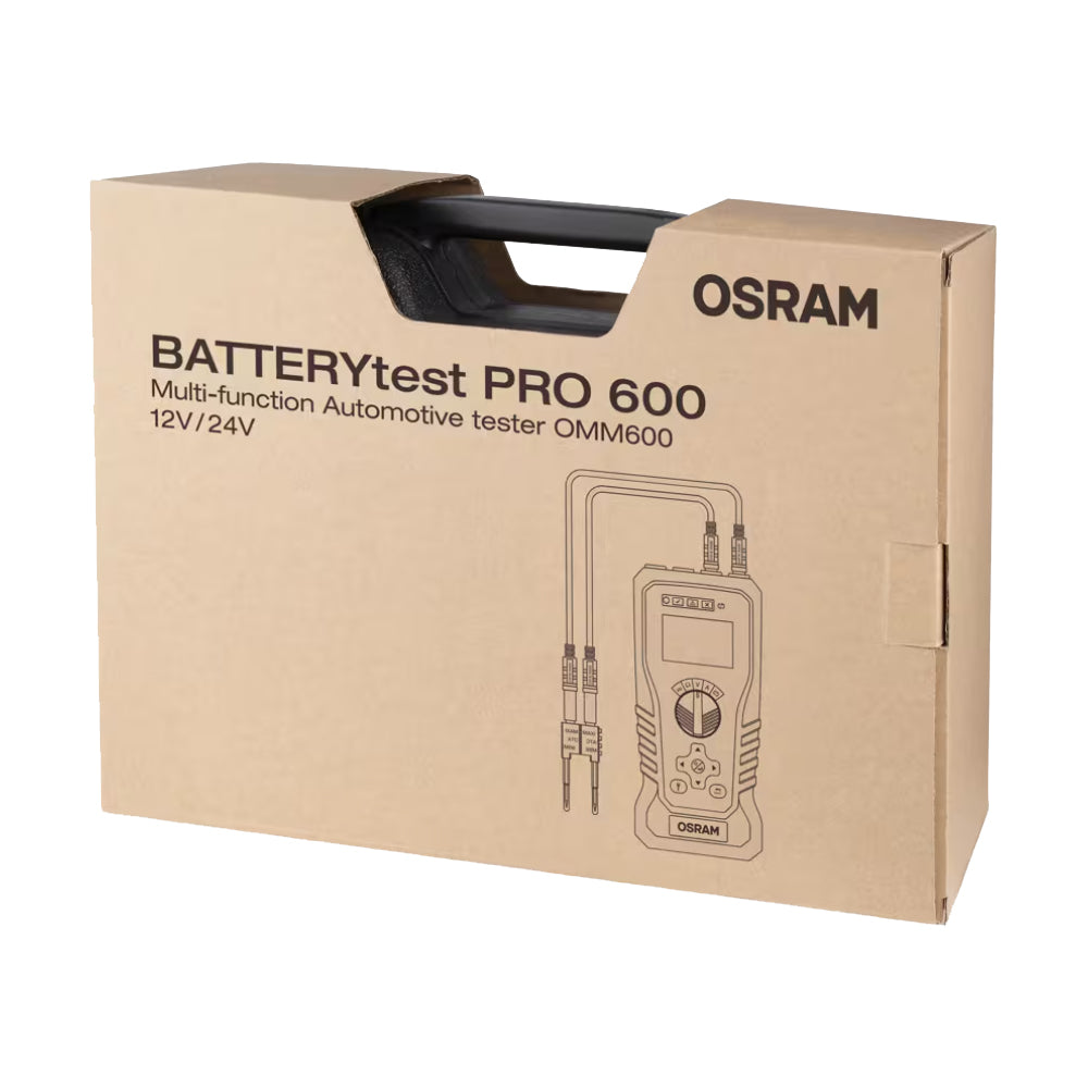 OSRAM OMM600 BATTERY TEST PRO Multi-Function Automotive Tester