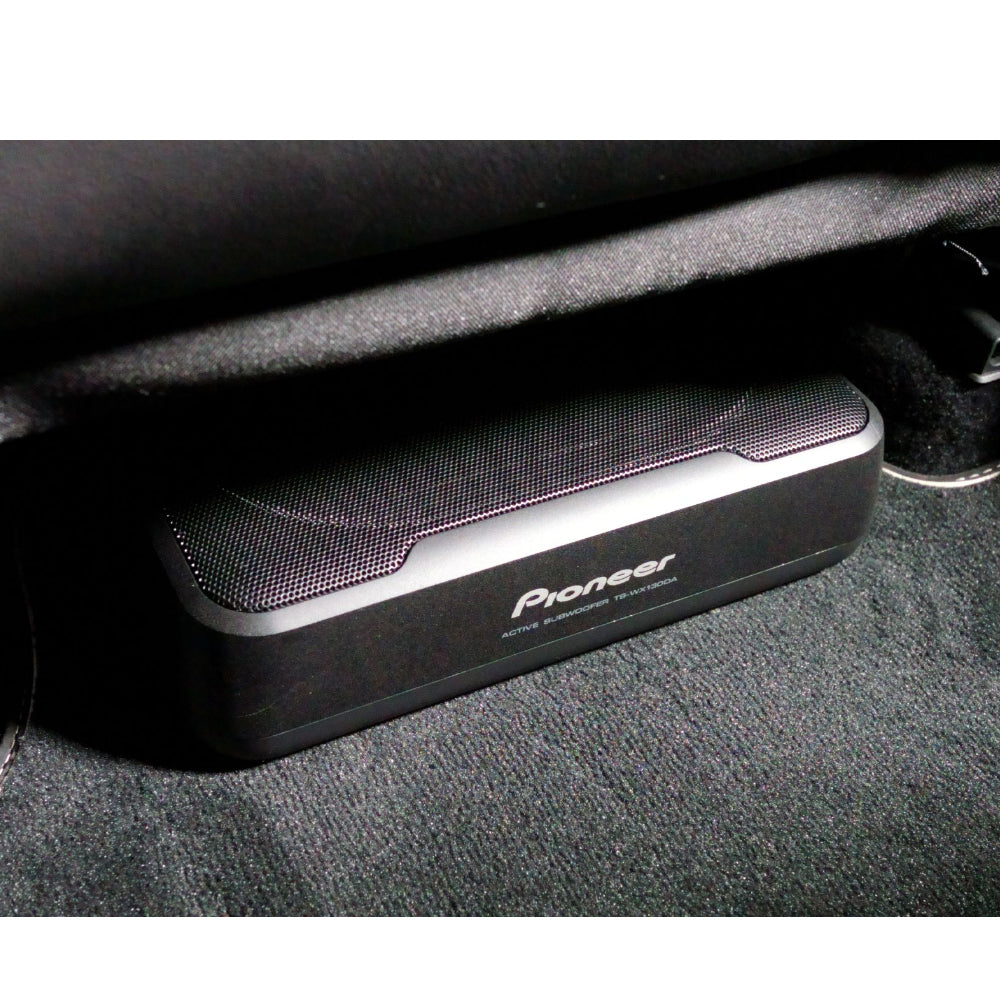 Subwoofer PIONEER TS-WX130DA per Auto Amplificato Sottosedile con Telecomando Incluso 160 Watt