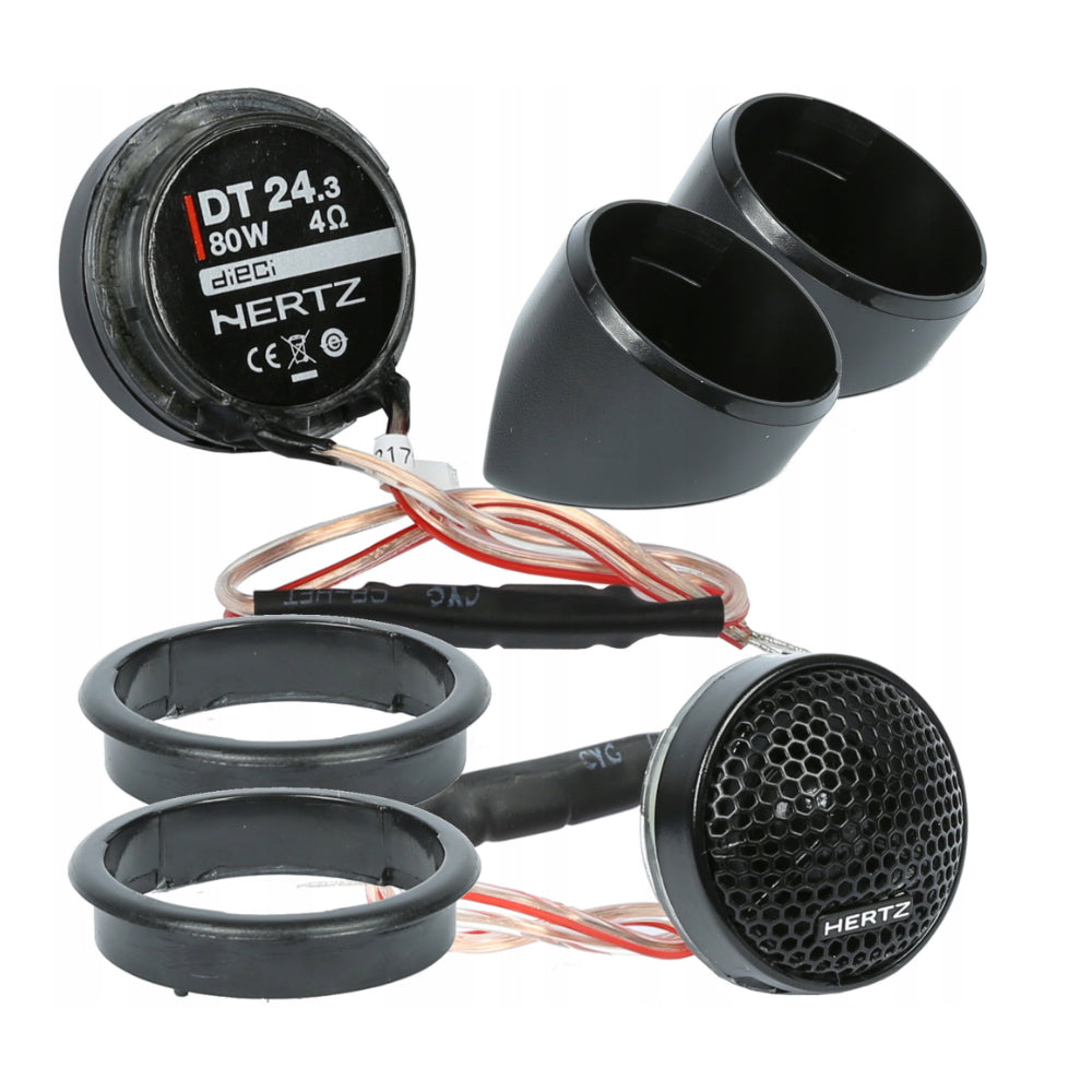 Kit 4 Casse Altoparlanti Hertz DSK 165.3 Anteriori per Opel Corsa D dal 2006