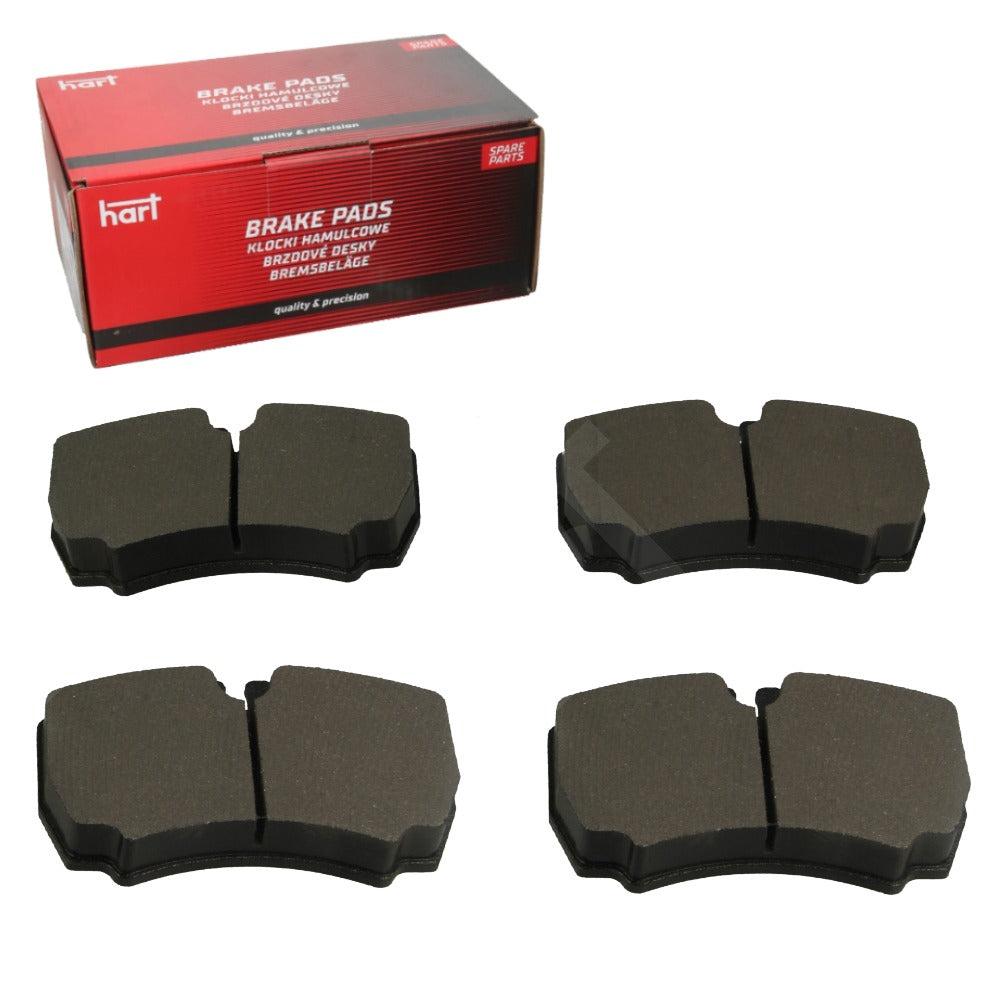Kit 4 Pastiglie Freno Posteriori HART per FORD TRANSIT Van 2.2/2.3/2.4/3.2 TDCi