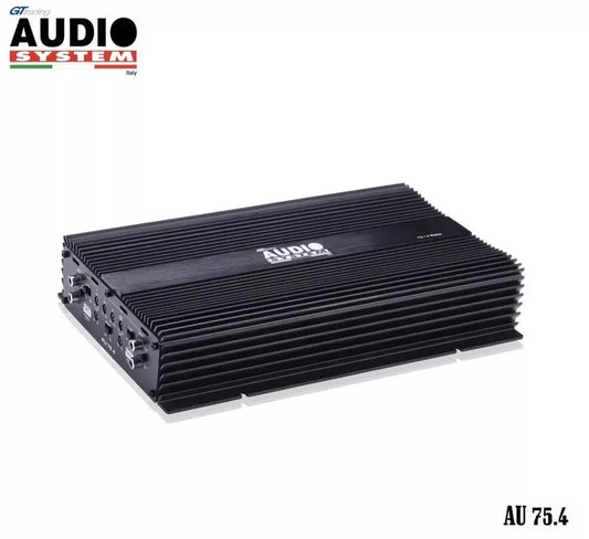 AUDIO SYSTEM AU75.4 Amplificatore per Auto 4 Canali Classe A/B