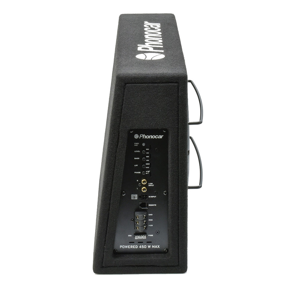 Subwoofer Phonocar 02924 per Auto in Cassa Acustica Passiva 600W Extralarge