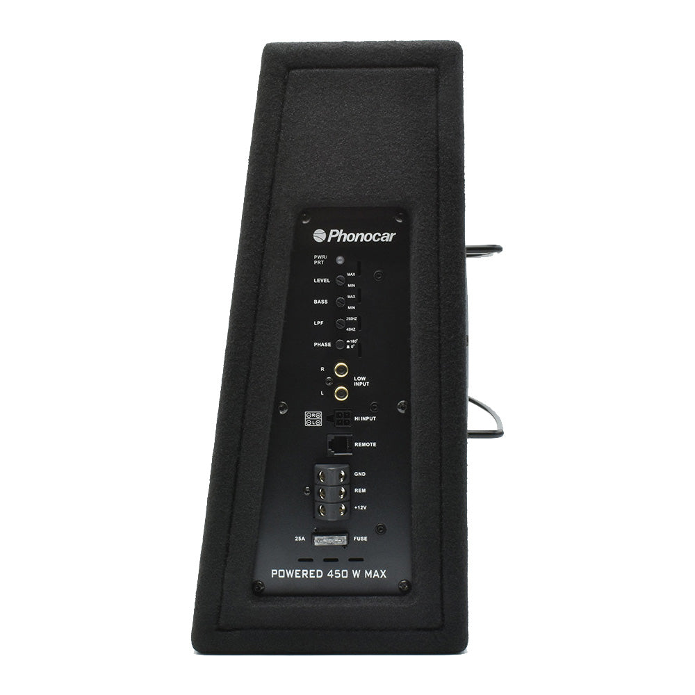 Subwoofer Phonocar 02924 per Auto in Cassa Acustica Passiva 600W Extralarge