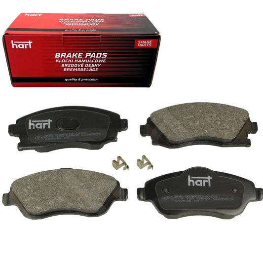 Kit 4 Pastiglie Freno HART Anteriori per OPEL TIGRA TwinTop (X04) 1.3/1.4/1.8