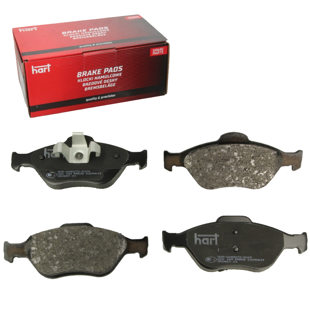 Kit 4 Pastiglie Freno Anteriori HART per FORD KA (RB_) 1.6