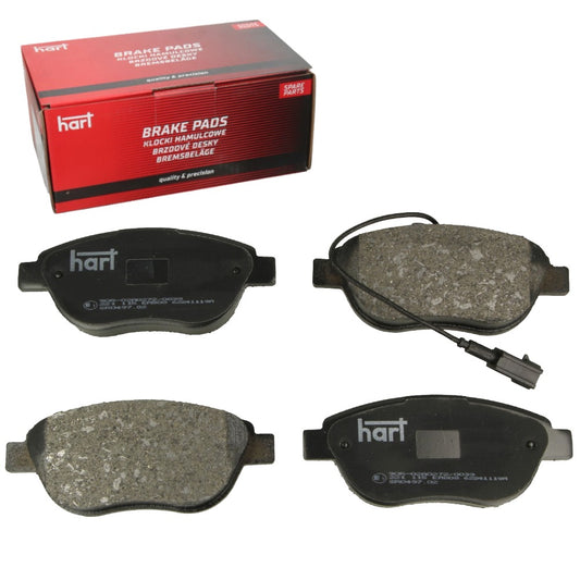 Kit 4 Pastiglie Freno Anteriori HART per LANCIA DELTA III (844_) 1.4/1.6