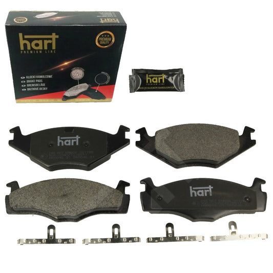 Kit 4 Pastiglie Freno Anteriori HART PREMIUM per VW GOLF Van III Variant 1H5 1.4