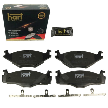 Kit 4 Pastiglie Freno Anteriori HART PREMIUM per VW GOLF III Variant (1H5) 1.4