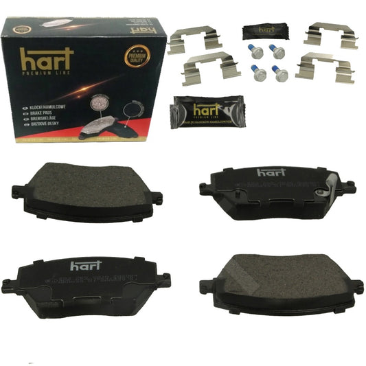 Kit 4 Pastiglie Freno Anteriori HART PREMIUM per Fiat Tipo Hatchback (356_, 357_) 1.3/1.4/1.6