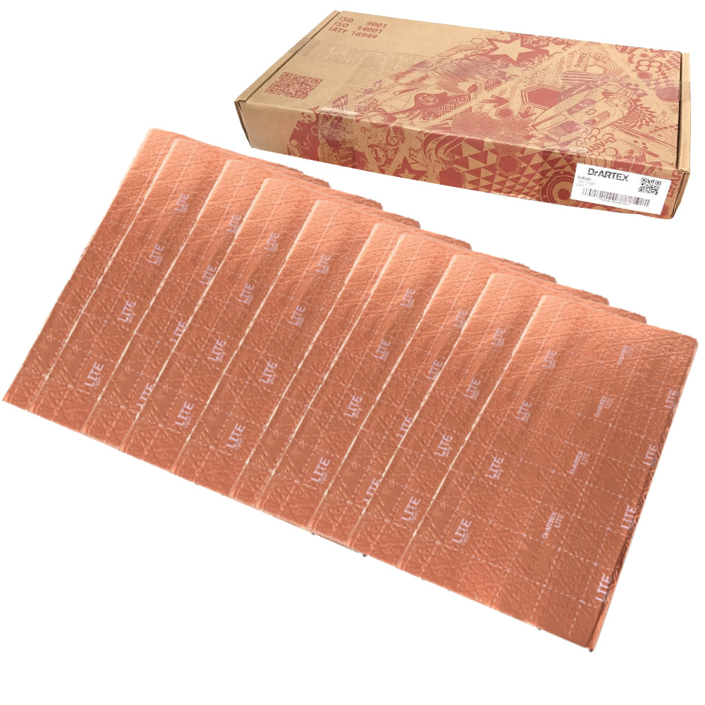 Insonorizzante Auto DrArtex Isolante Fonoassorbente Iridium Medium 2.0 10pz