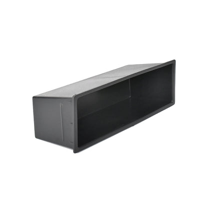 Mascherina Adattatore Autoradio Stereo 1DIN per Fiat Panda (169) dal 2003 Nero Adattatore con Vano