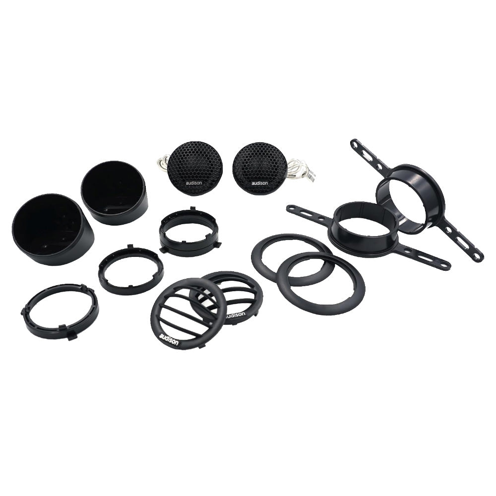 AUDISON APK 165P Kit 2 Vie 6.5'' 16.5cm Altoparlanti per Auto