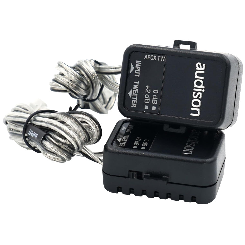 AUDISON APK 165 2 Ohm Kit 2 Vie 6.5" 16.5cm Altoparlanti per Auto con Crossover