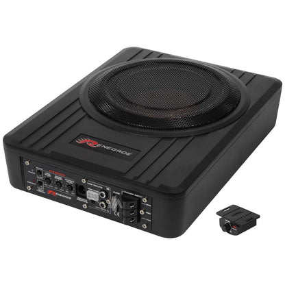 Subwoofer Renegade RS 800A 8'' Amplificato Sotto Sedile Potenza Massima 200W