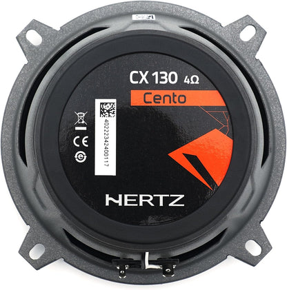 Kit 2 Casse Altoparlanti Coassiali HERTZ CX 130 per Auto Woofer e Tweeter 13cm