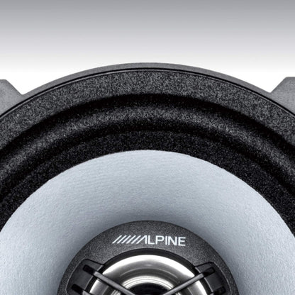 Casse Altoparlanti Alpine SXE-1025s per Auto 10cm 180W Kit 2 Vie Coassiali