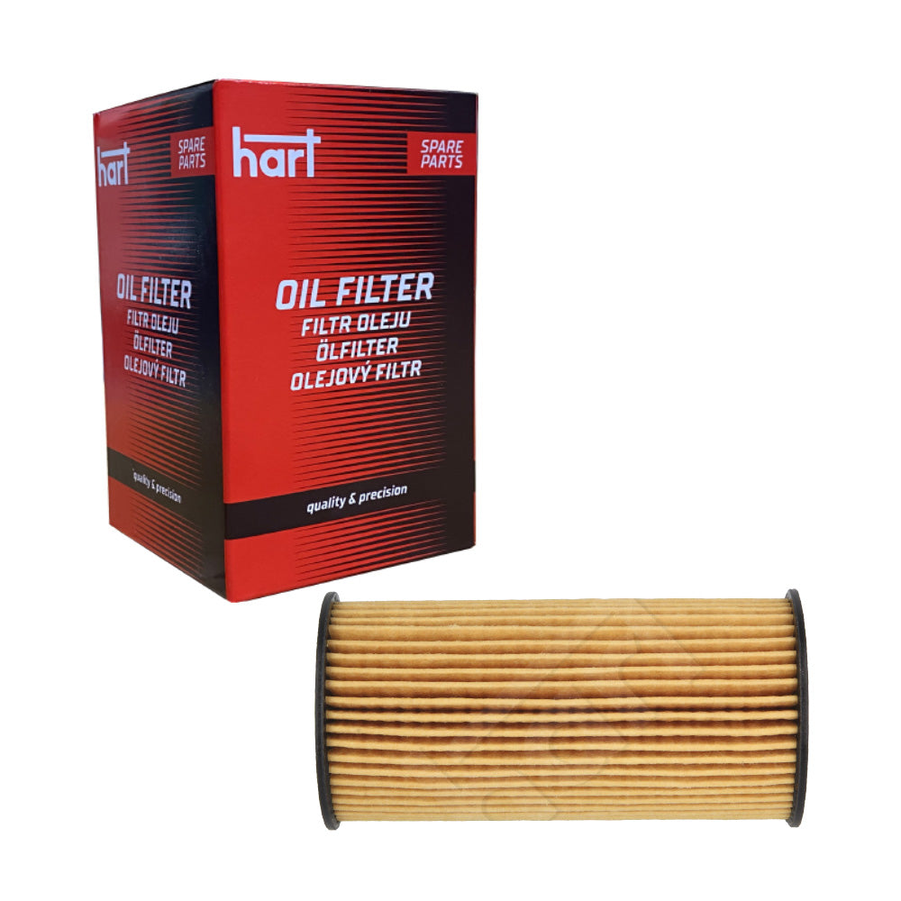 Filtro Olio Hart per Tagliando Auto NISSAN PRIMASTAR Van (X82) / PRIMASTAR Bus (X82) 2.0
