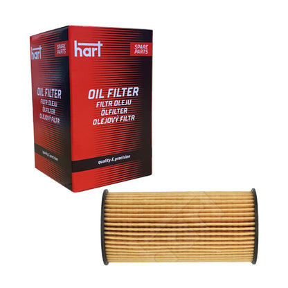 Filtro Olio Hart per Tagliando Auto NISSAN PRIMASTAR Van (X82) / PRIMASTAR Bus (X82) 2.0