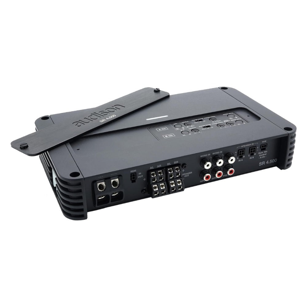 Amplificatore Audison SR 4.500 per Auto 4 canali Classe D 4x130W
