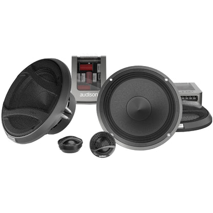 AUDISON AV K6 Kit 2 Vie 6.5" 16.5cm Altoparlanti per Auto Max Power 250W 4Ohm