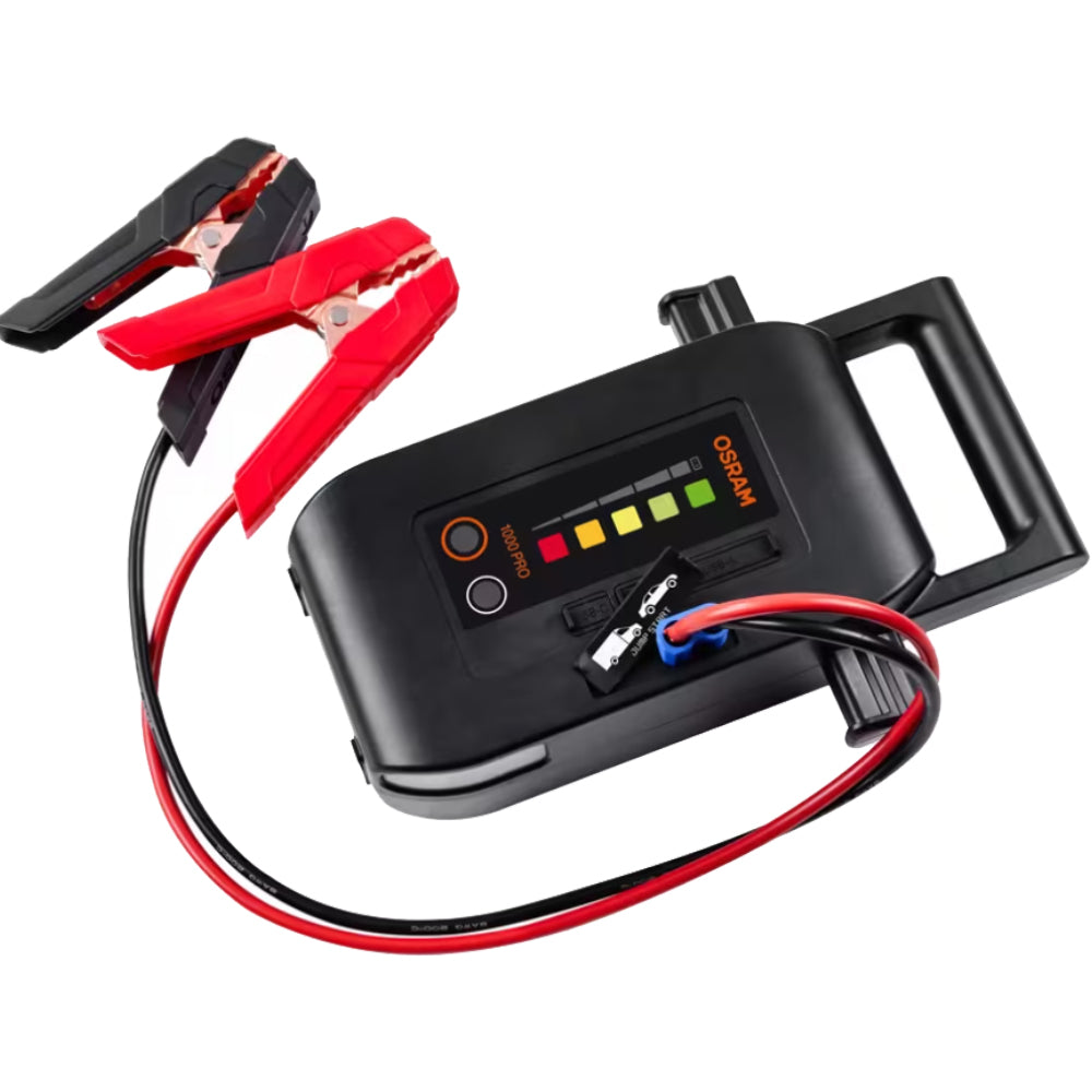 Osram Battery Start PRO 1000 Avviatore emergenza al Litio per Batteria di Auto e Moto