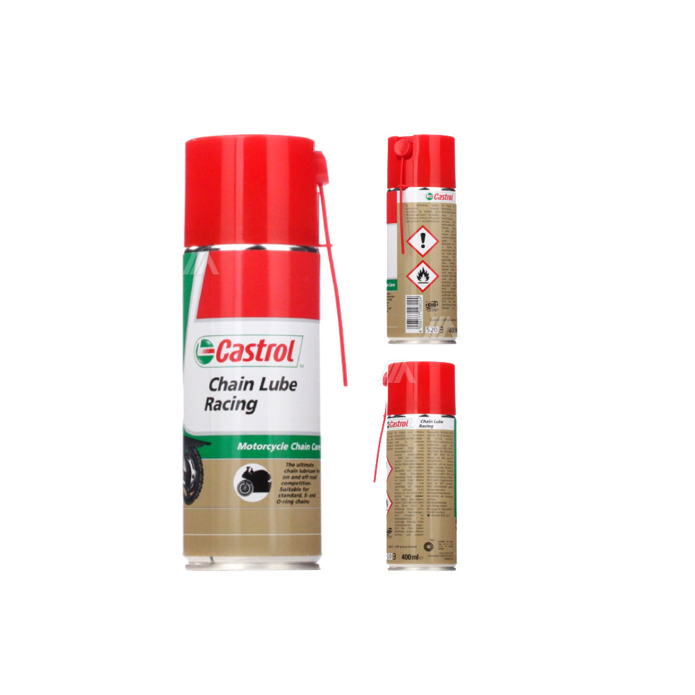 CASTROL 15512A Spray Lubrificante Per Catena Moto da 400 ML