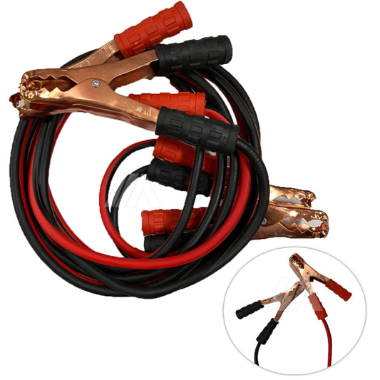Cavi Avviamento Kit per Ricarica Batteria per Auto Camper con Pinze 400A 3 Metri