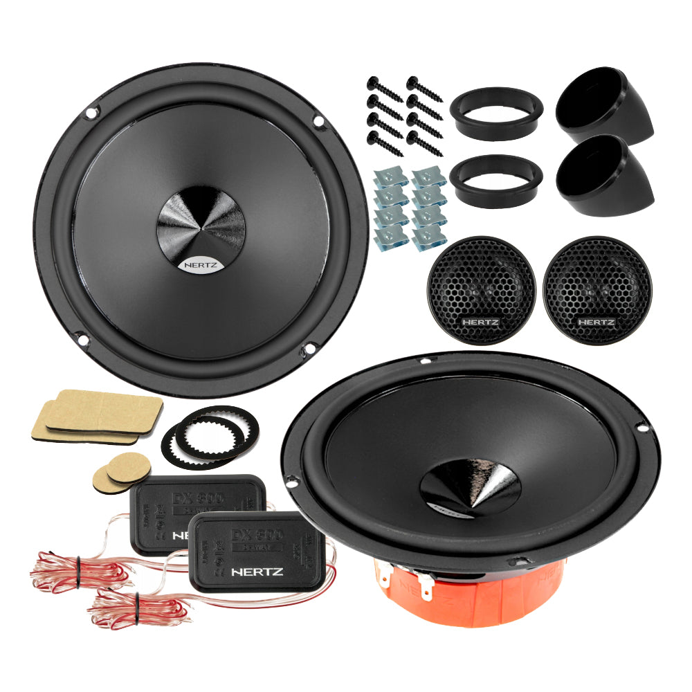 Kit 4 Casse Altoparlanti Hertz DSK 165.3 Posteriori per VW Tiguan dal 2007