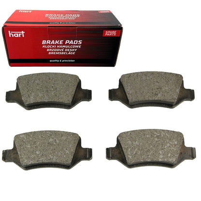 Kit 4 Pastiglie Freno Posteriori HART per MERCEDES-BENZ CLASSE B Sports Tourer (W245) 150/160/170/180/200