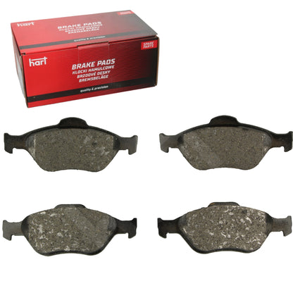 Kit 4 Pastiglie Freno Anteriori HART per TOYOTA YARIS (_P13_) 1.5 Hybrid / 1.5