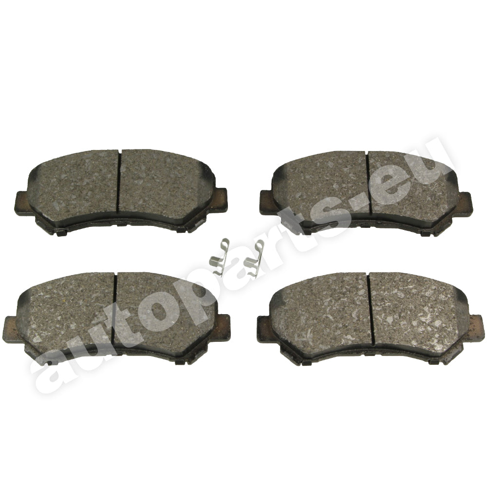 Kit 4 Pastiglie Freno Anteriori HART per NISSAN QASHQAI +2 (J10,NJ10)