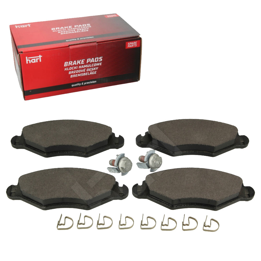 Kit 4 Pastiglie Freno HART Anteriori per CITROËN XSARA (N1) 1.4/1.5