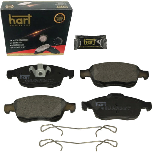 Kit 4 Pastiglie Freno Anteriori HART Premium per RENAULT EXPRESS Box Body/MPV 1.3 TCe 100 / 1.5 Blue dCi 75 / 1.5 Blue dCi 95