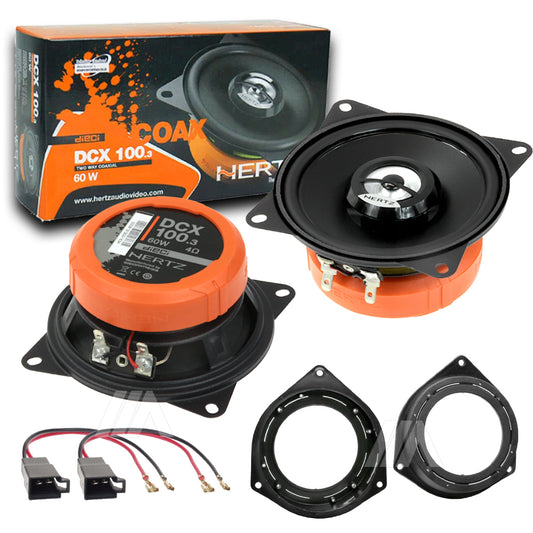Kit 2 Casse Altoparlanti Posteriori Hertz DCX 100.3 per Opel Astra H dal 2004