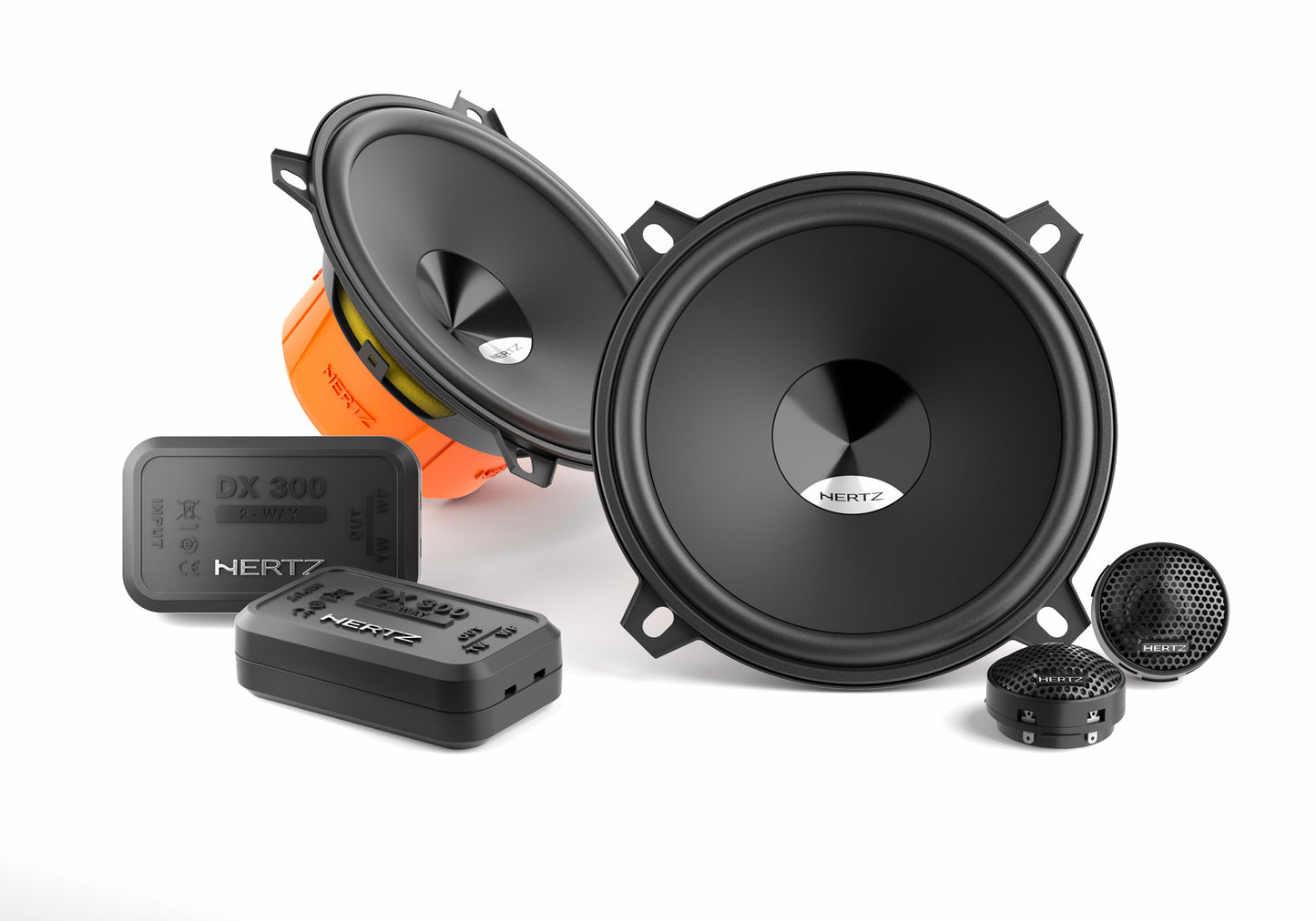 Kit 4 Casse Altoparlanti Hertz DSK 130.3 Anteriori per Alfa Romeo Spider (916)
