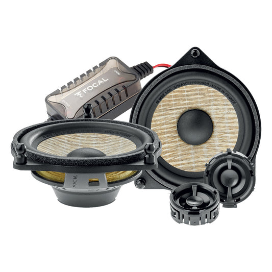 FOCAL INSIDE IS MBZ 100 Kit 2 Vie Altoparlanti per Auto 100 100W Max 10cm
